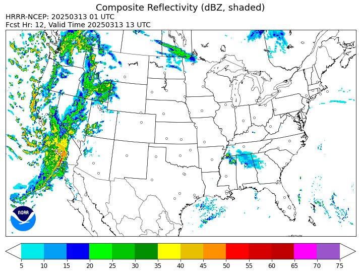 HRRR chart not currently available